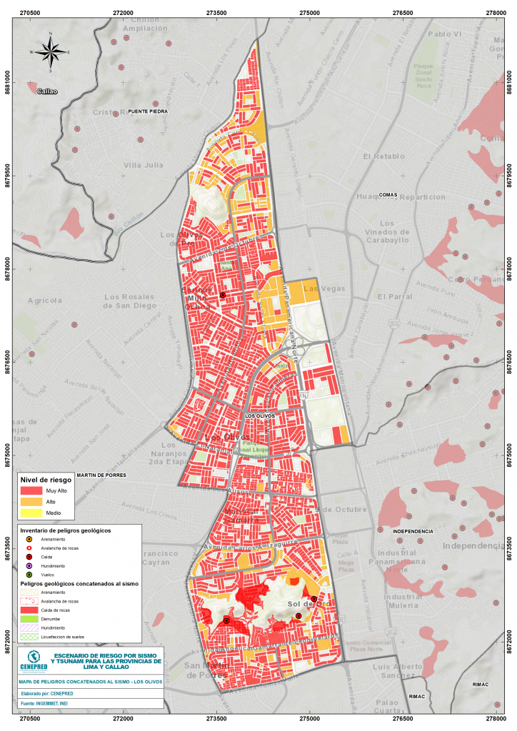 Las 8 zonas más vulnerables de Lima ante un sismo: los mapas - Pum Pum Data